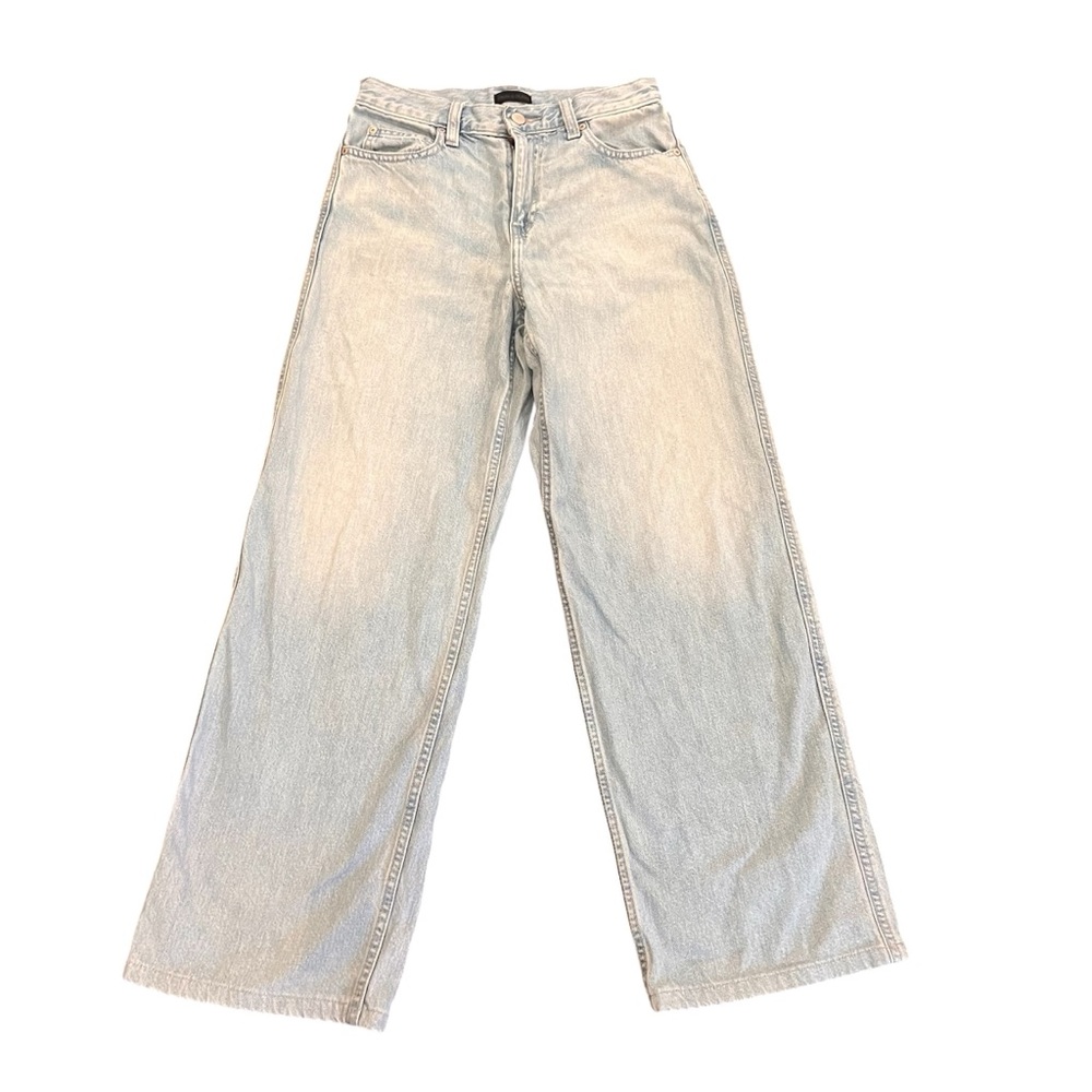 Uniqlo Women's Light Blue Flare Jeans